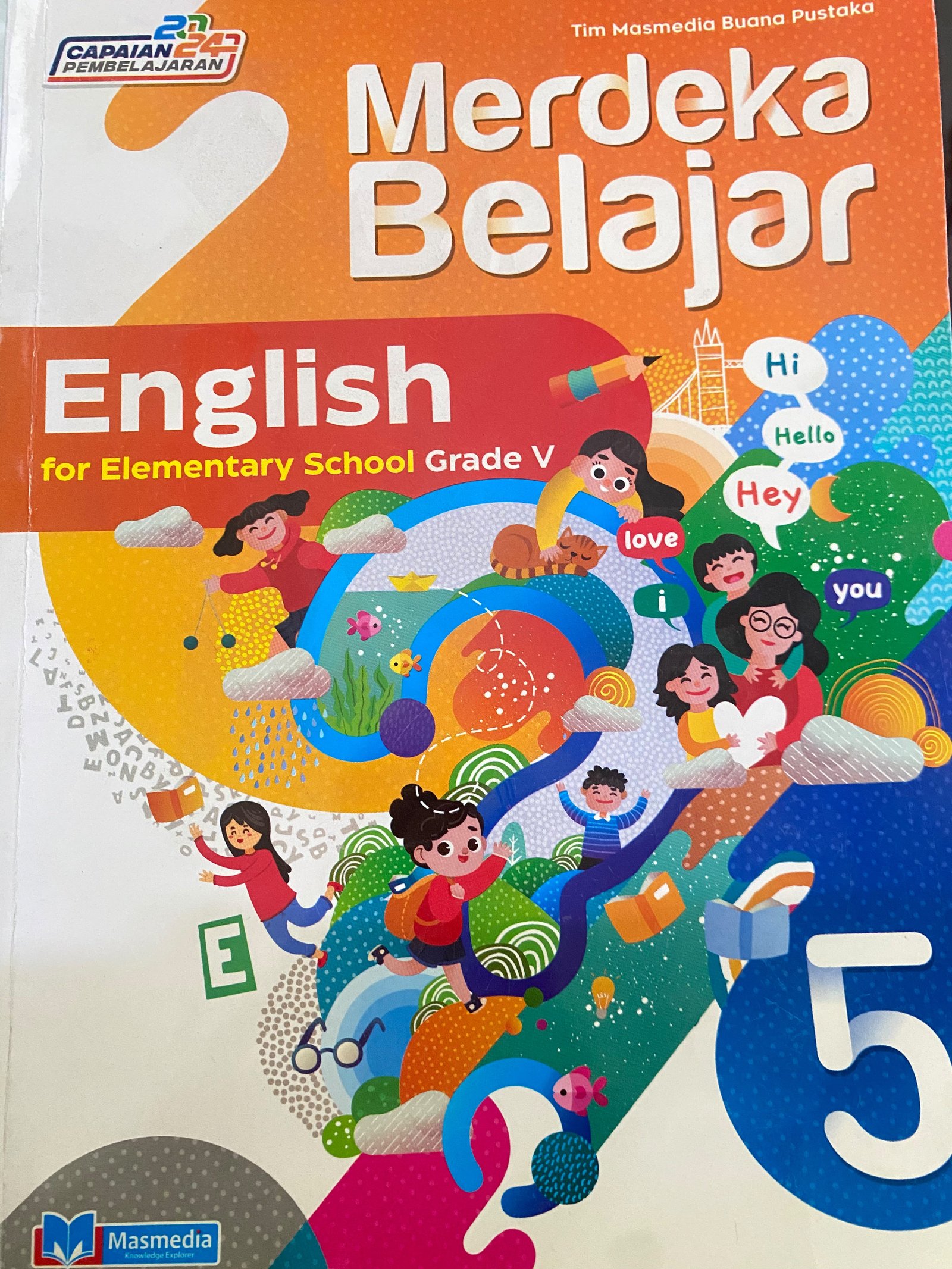 Buku Teks Explore Your English for Elementary School Grade 5 K-Merdeka CP 2024