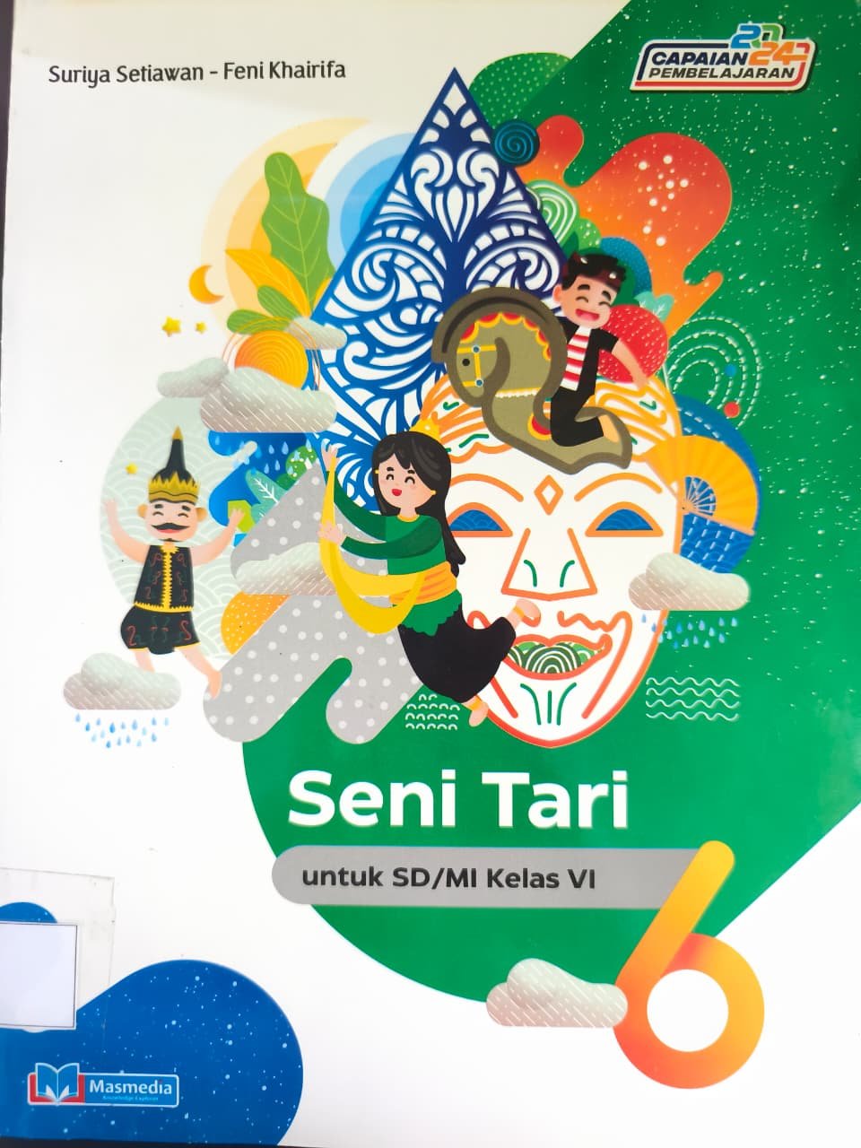 Buku Seni Tari untuk SD/MI Kelas 6 K-Merdeka CP 2024