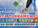 Madrasah Ibtidaiyah Negeri (MIN) 1 Ende Gelar Turnamen Futsal MIN Cup I