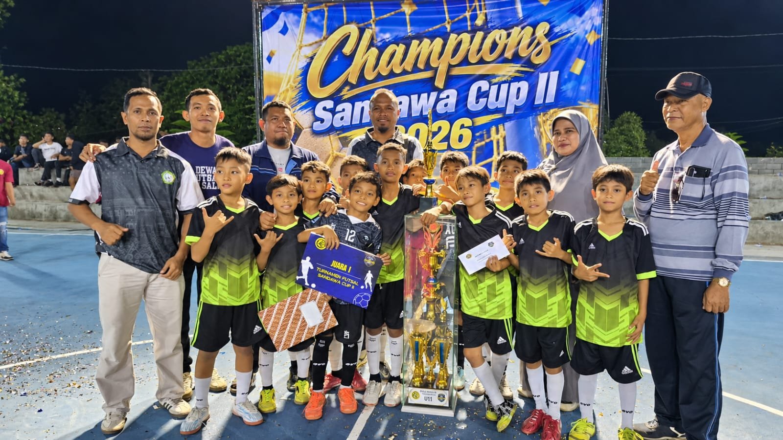 Juara 1 Turnamen Futsal Sandawa Cup II 2026 U-11